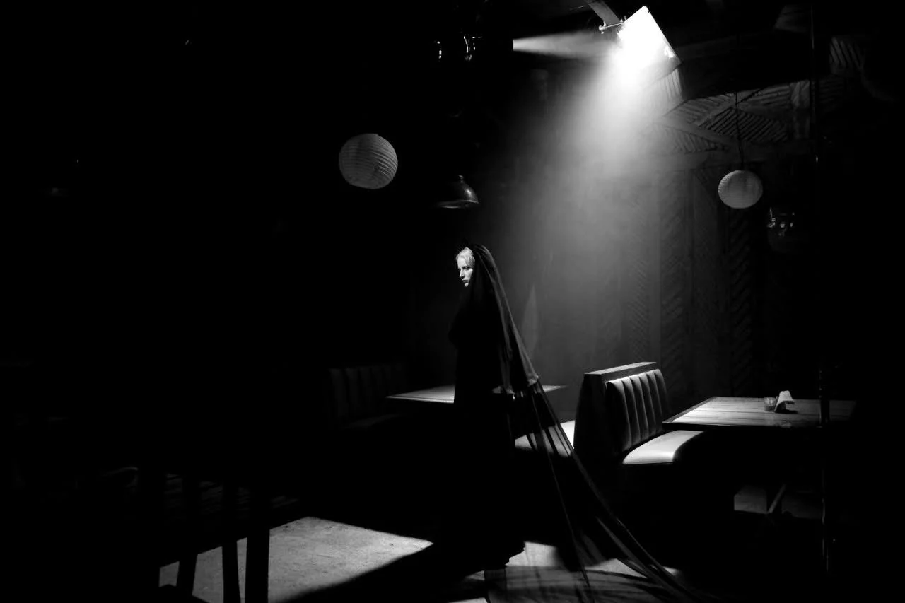 Fotograma en blanco y negro de Mephisto